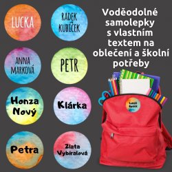 VODOVKY jmenovka kruh 22mm (42ks)