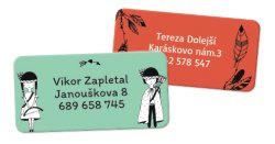 DOBRODRUŽSTVÍ samolepky 45x20 mm (24ks)