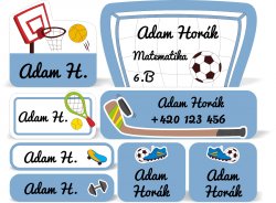 Set SPORT autocolante (48 buc.)
