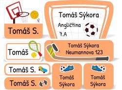 Set SPORT autocolante (48 buc.)