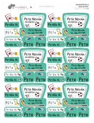 Set SPORT autocolante (48 buc.)