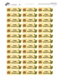 Etichete TERMOADEZIVE Halloween 40x12 mm (39 buc.)