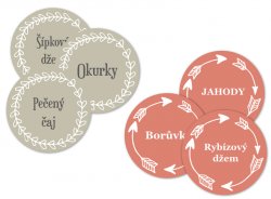 BOHO SADA na kořenky 44mm (12ks)