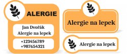 MA Autocolante medicale SET (15 buc.)