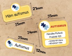 TERMOADEZIVE - Etichete medicale SET (30 buc.)
