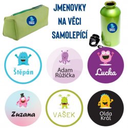 BAU-BAU etichetă cu nume 30 mm (20 buc.)