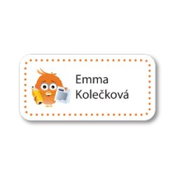 KUŘÁTKA jmenovky 35x17 mm (36Ks)