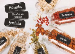 NA DÓZY - SADA samolepek 70x28mm (12ks)