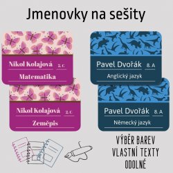 Pentru caiete MIX 47x35 mm (15 buc.)