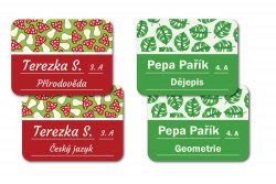 Na sešity MIX 47x35mm (15ks)