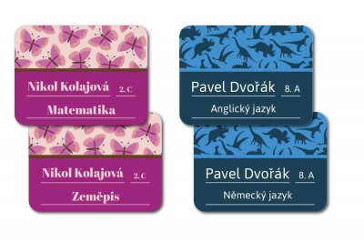 Na sešity MIX 47x35mm (15ks)