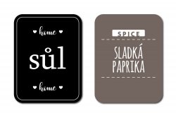 FRESH - SADA etiket 46x60mm (9ks)