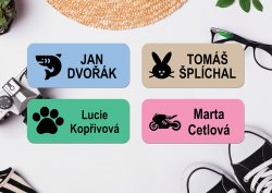 MA IKONA jmenovky 35x15mm (22ks)