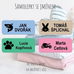 MA IKONA jmenovky 35x15mm (22ks)