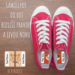 MA Zvířátka NA BOTY 34x21 mm (16ks)