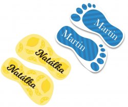 MA Etichete cu nume PENTRU ÎNCĂLȚĂMINTE 40x20 mm (8 buc.)