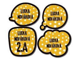MA - NAŽEHLOVACÍ sada KOMIKS (12ks)