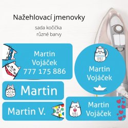 Nažehlovací sada KOČIČKA (40ks)