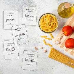 FRESH TRANSPARENT - SET de etichete 46x60 mm (9 buc.)