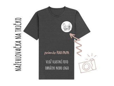 SA - 100 mm ETICHETĂ TERMOADEZIVĂ FOTO medie (1 buc.)