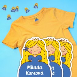 MA - PRINCEZNA jmenovka 26x33mm (10ks)