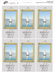 45x90 mm ETICHETĂ TERMOADEZIVĂ FOTO (6 buc.)