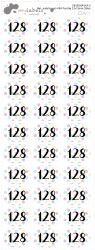 MA - MINI Buline termoadezive 22x15 mm (33 buc.)