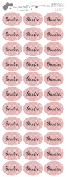 MA - nažehlovací MINI Puntíky 22x15mm (33ks)