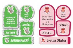 Nažehlovačky sada FAUNA (45ks)