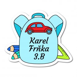 MA - BATŮŽEK štítek se jménem 35x29mm (12ks)