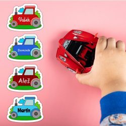 MA - TRACTOR etichetă cu nume 35x26 mm (12 buc.)