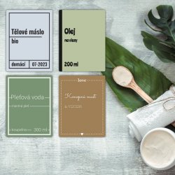 SPA - SET de autocolante, 60x80 mm (4 buc.+4 buc.)