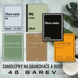 SPA - SET de autocolante, 60x80 mm (4 buc.+4 buc.)
