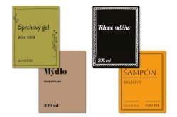 SPA - SADA samolepek, 60x80mm (4ks+4ks)