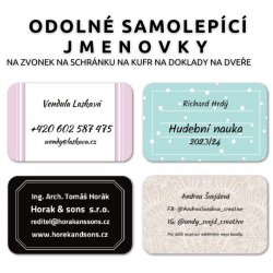 Etichete pentru ADRESĂ 66x41 mm (8 buc.)