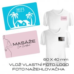 60x40 mm ETICHETĂ TERMOADEZIVĂ FOTO (8 buc.)