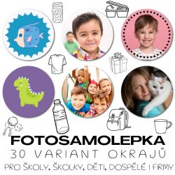 MA - 30mm FOTOSAMOLEPKA MŠ SADA 10x1ks