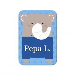 ANIMAL etichete cu nume 22x32 mm (30 buc.)