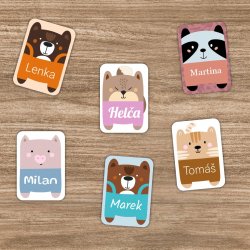 ANIMAL jmenovky 22x32mm (30ks)