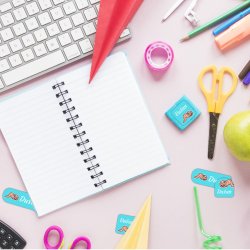 SET ANIMALE etichete cu nume (36 buc.)