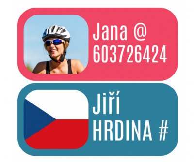 MA - 45x20 mm AUTOCOLANT FOTO - SET3 2x4 (8 buc.)