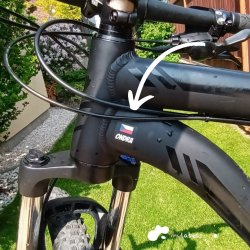 MA - STEAGURI set, autocolante pentru bicicletă (16 buc.)