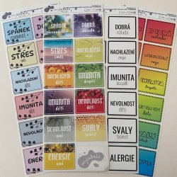 MA - ROLL-ON autocolante SET, 35x29 mm (12 buc.)