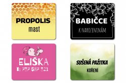 MA - ROLL-ON samolepky SADA, 35x29 mm (12ks)