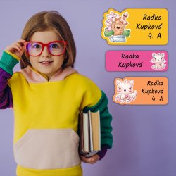 Set PISOI etichete cu nume (42 buc.)