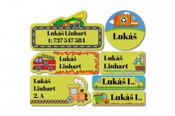 Nažehlovací Sada AUTÍČKA (42ks)