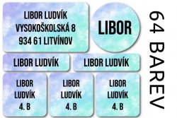 BASIC jmenovky SADA (42ks)