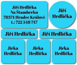 MA - BASIC jmenovky (21ks)