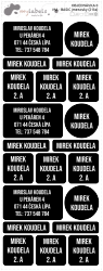 MA - BASIC jmenovky (21ks)