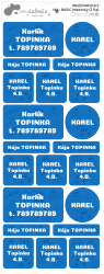 MA - BASIC jmenovky (21ks)